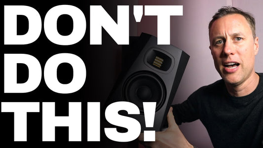 DON'T DO THIS WITH NEARFIELD MONITORS!